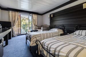 Отель Bakkara. Классик двухместный  с видом на парк отдельные кровати 1