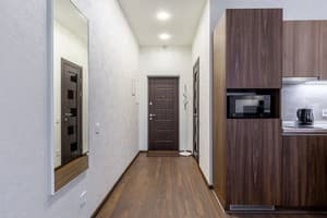 Апарт-отель Barasport city apartments. Апартаменты двухместный DeLuxe Bronze Style с барной стойкой 7